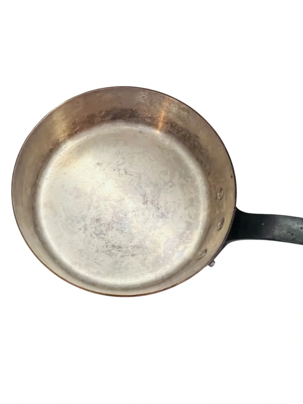 E. Dehillerin France Hammered Copper Pan